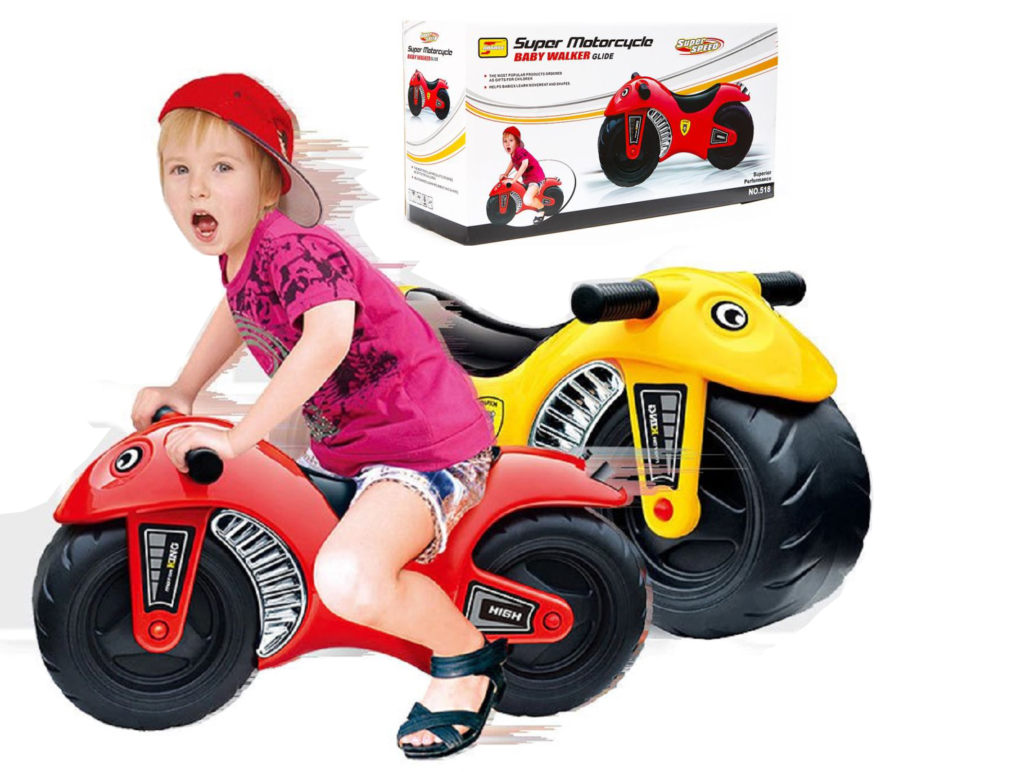 motorcycle push toy